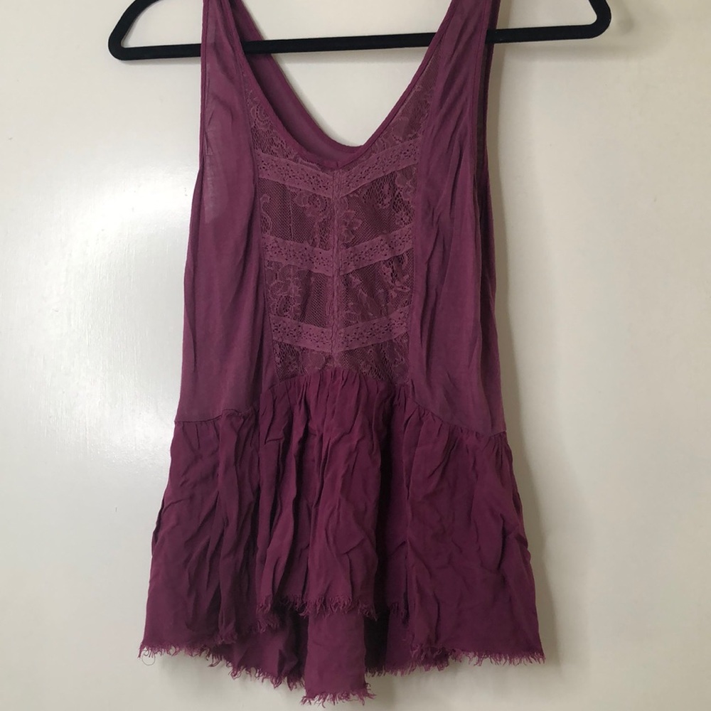 Kimchi Blue Peplum Tank top